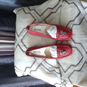 New Michael Kors Women's Loafers in Red